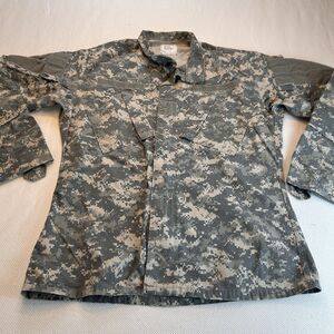 ACU ARMY Combat Military Uniform Camo Jacket 8415-01-586-0645 SZ Med Long